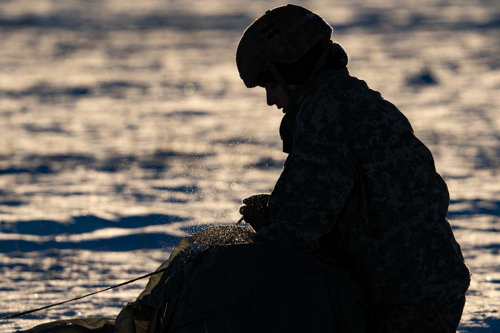 USMC Reserves KC-130J supports 11th Airborne Jump