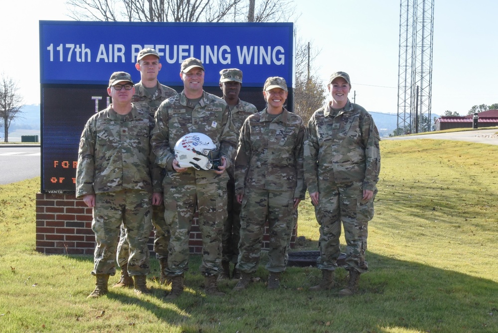 UAB Blazers Visit the 117th Air Refueling Wing