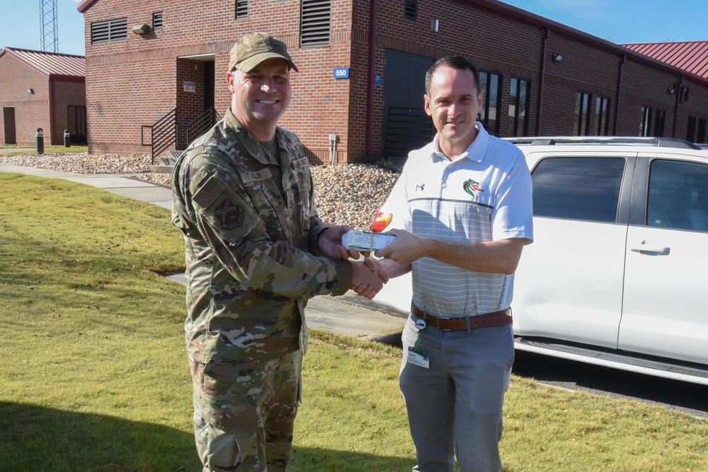 UAB Blazers Visit the 117th Air Refueling Wing