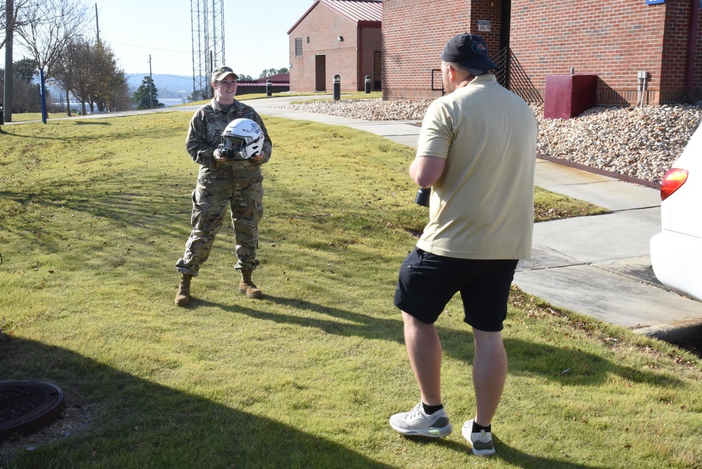 UAB Blazers Visit the 117th Air Refueling Wing