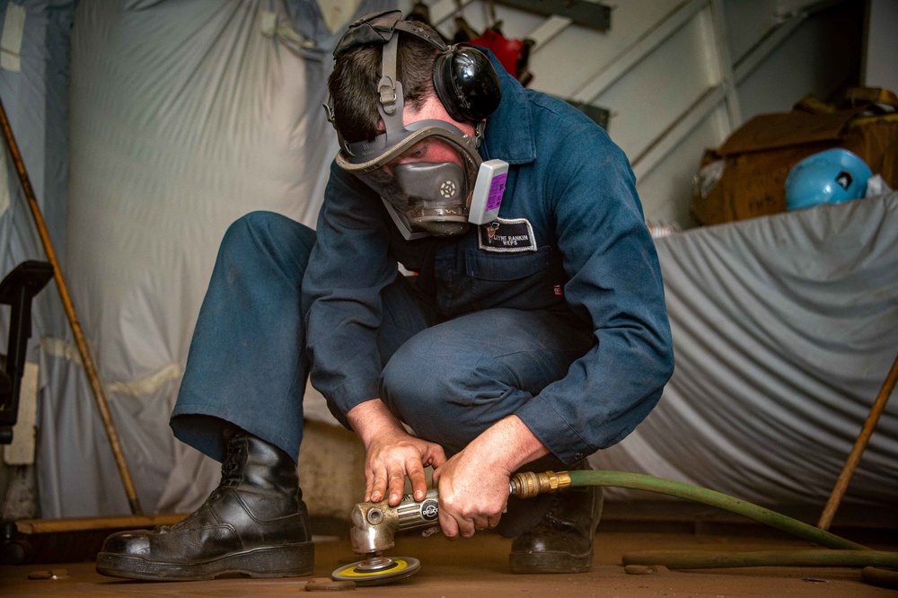 Sailors Serve Aboard USS Carl Vinson (CVN 70)