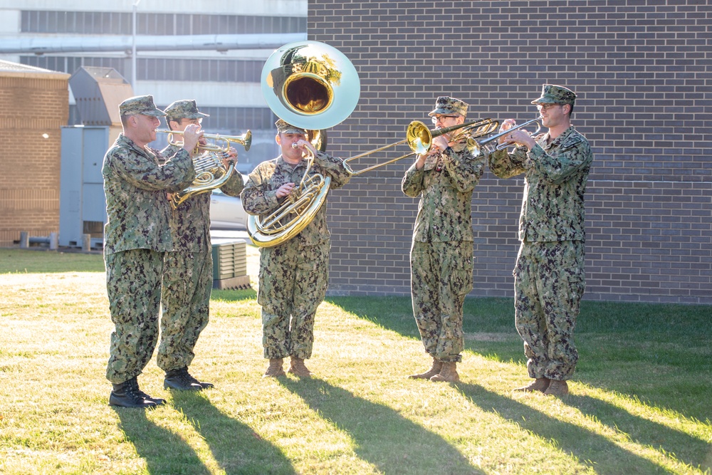 Norfolk Naval Shipyard’s Veterans Employee Readiness Group Leads Annual Celebration of Our Veterans During Fall-In for Colors