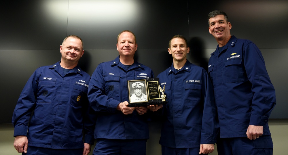 Coast Guard Sector Anchorage awarded Bennett &quot;Bud&quot; Sparks award