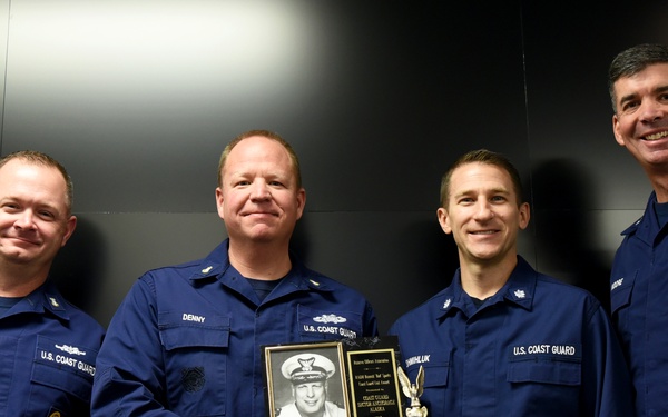 Coast Guard Sector Anchorage awarded Bennett &quot;Bud&quot; Sparks award