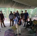 MSGs visit Viet Cong tunnels in Vietnam