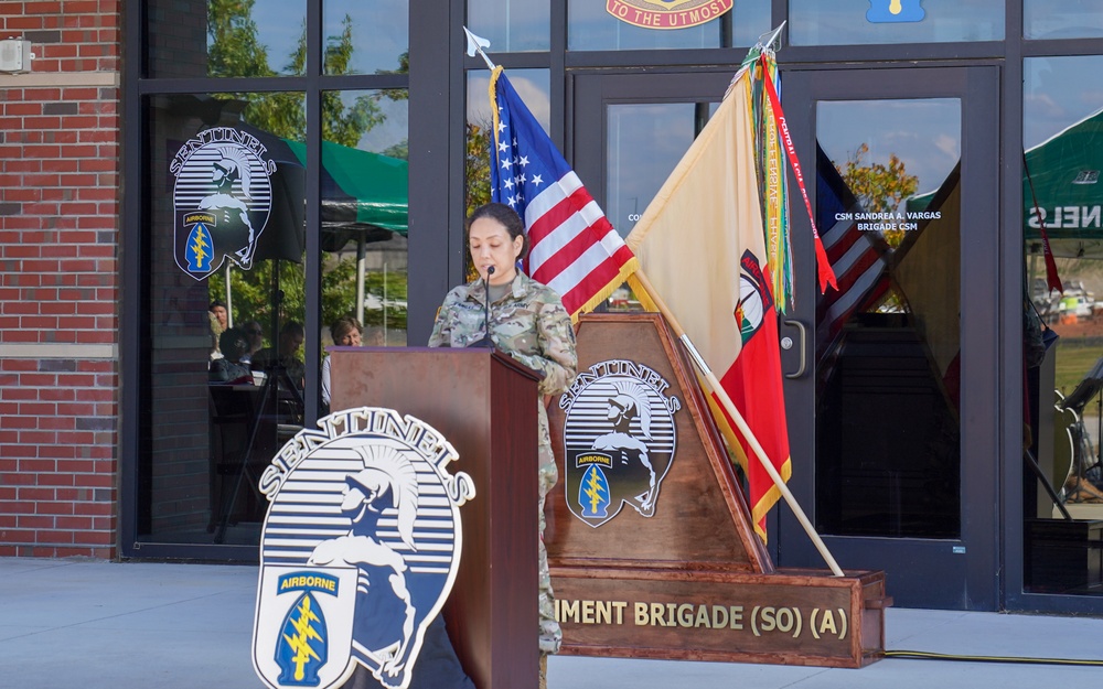 528th Sustainment Brigade hero never forgotten