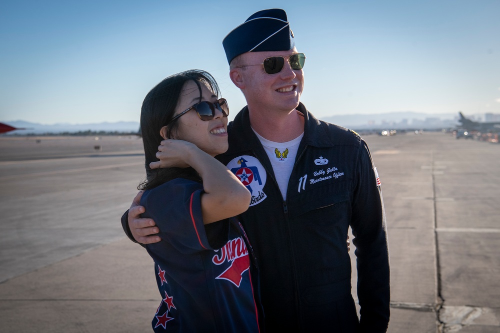 Thunderbirds Perform at Aviation Nation 2022