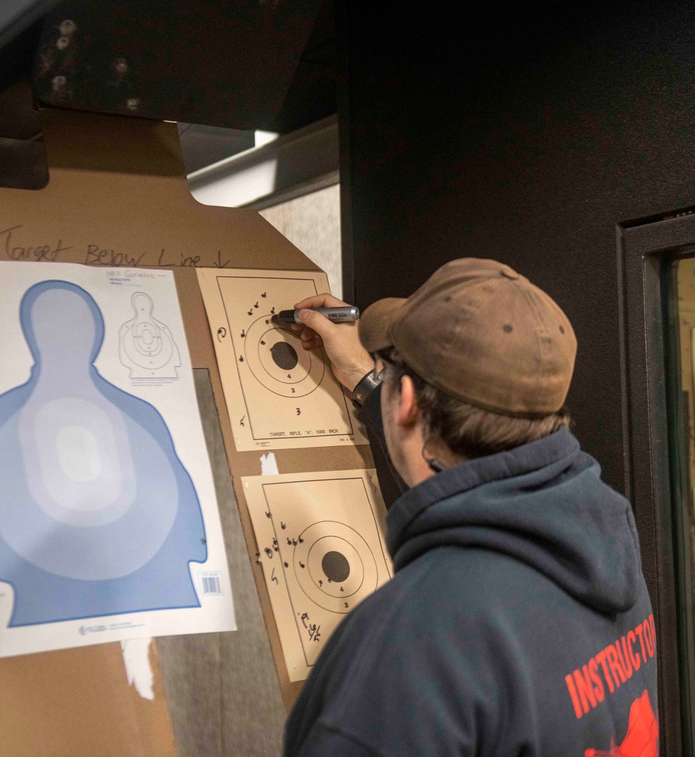 Sailors Participate in Rifle Qualification