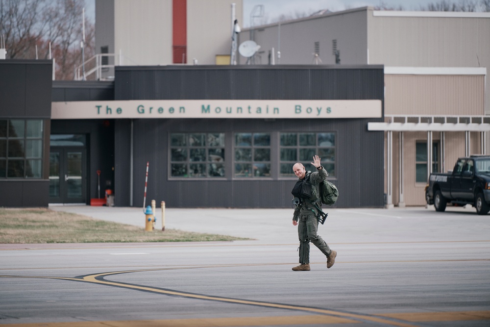 Former 158th FW Commander Says Goodbye to the F-35