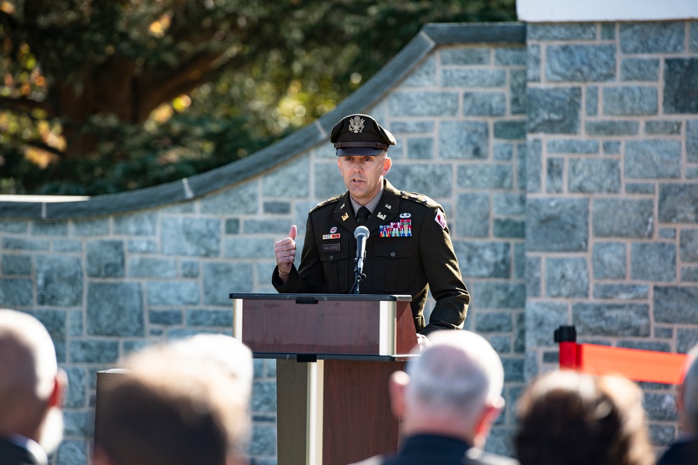 A Ribbon-cutting Ceremony for the Reopening of Ord and Weitzel Gate is Held at Arlington National Cemetery