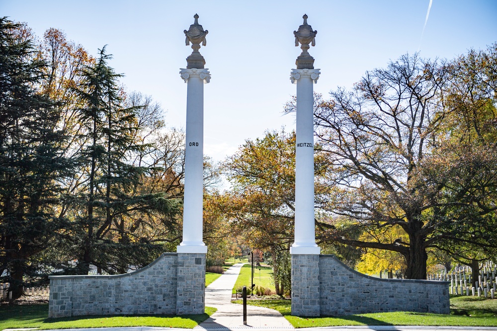 The Ord and Weitzel Gate at Arlington National Cemetery