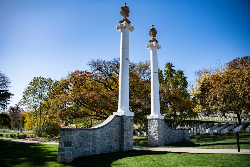 The Ord and Weitzel Gate at Arlington National Cemetery