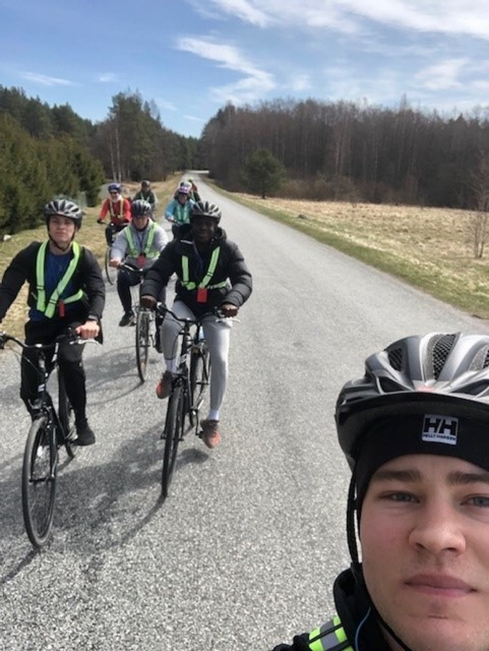 MSGs bike the Juminda Peninsula in Estonia