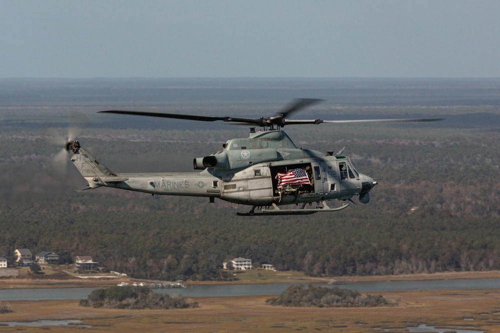 Final Farewell: HMLA-269 flies last flight as a squadron