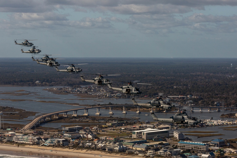 Final Farewell: HMLA-269 flies last flight as a squadron