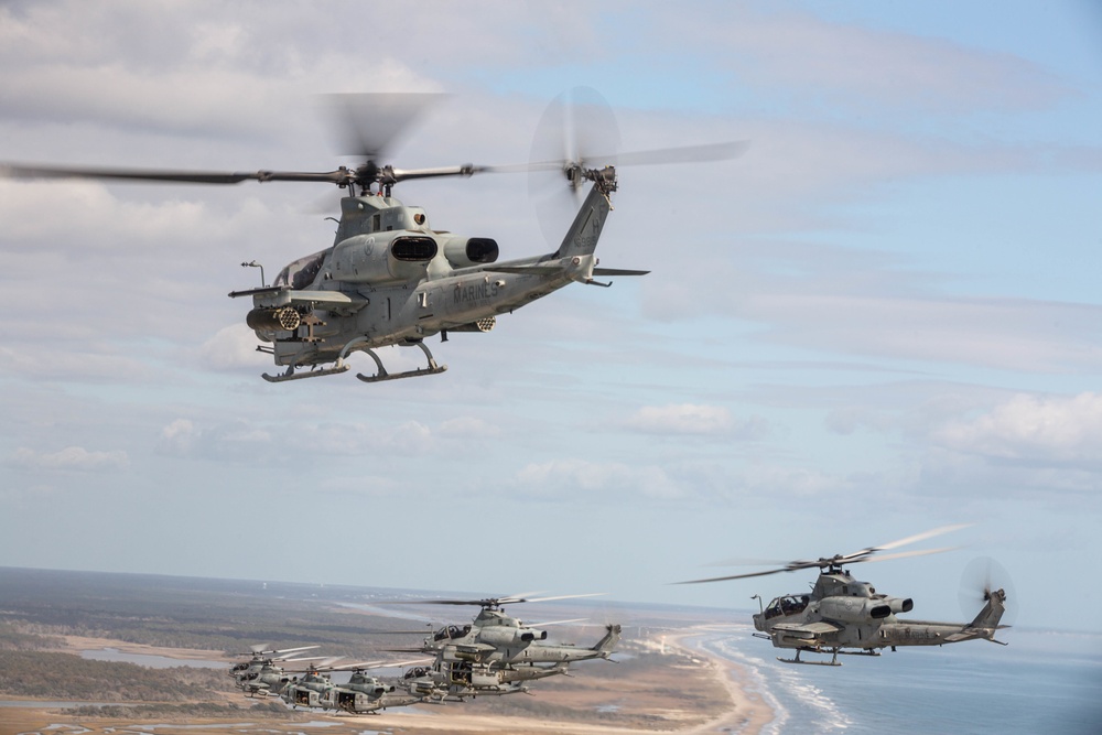 Final Farewell: HMLA-269 flies last flight as a squadron