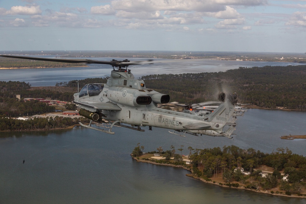 Final Farewell: HMLA-269 flies last flight as a squadron