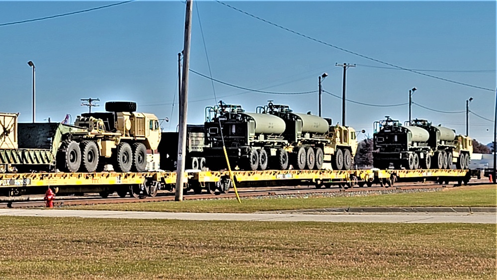 Fort McCoy supports rail movement for Army Reserve’s 411th Engineer Company