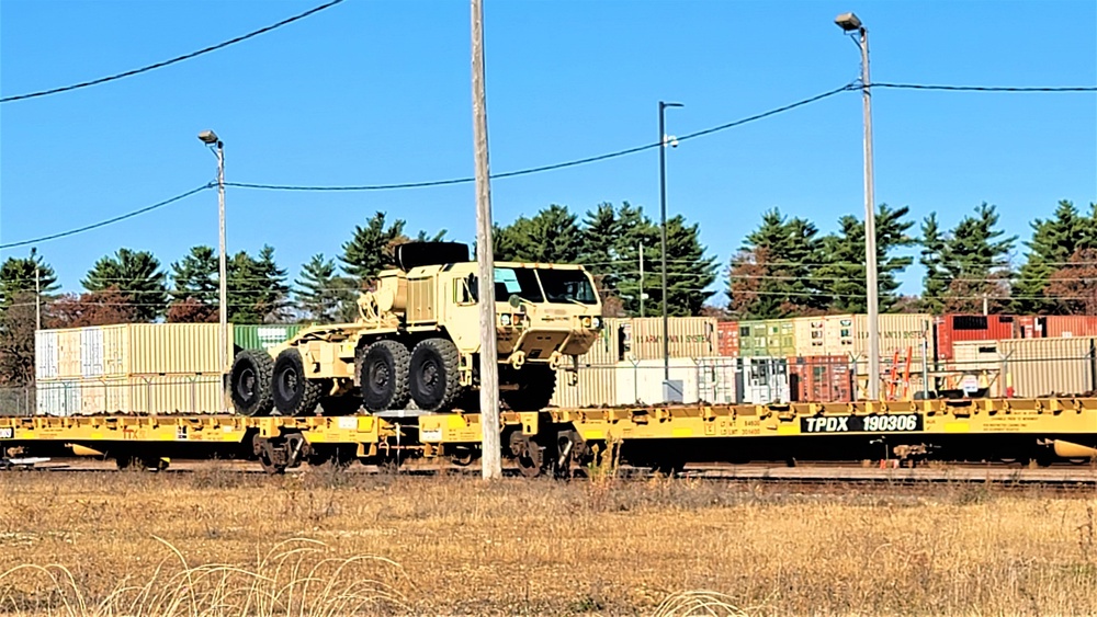 Fort McCoy supports rail movement for Army Reserve’s 411th Engineer Company