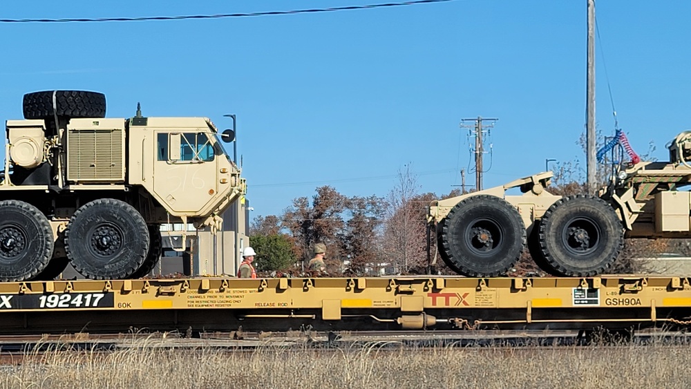 Fort McCoy supports rail movement for Army Reserve’s 411th Engineer Company