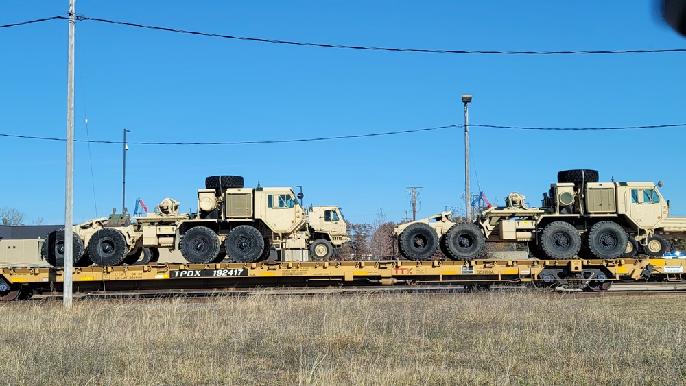 Fort McCoy supports rail movement for Army Reserve’s 411th Engineer Company