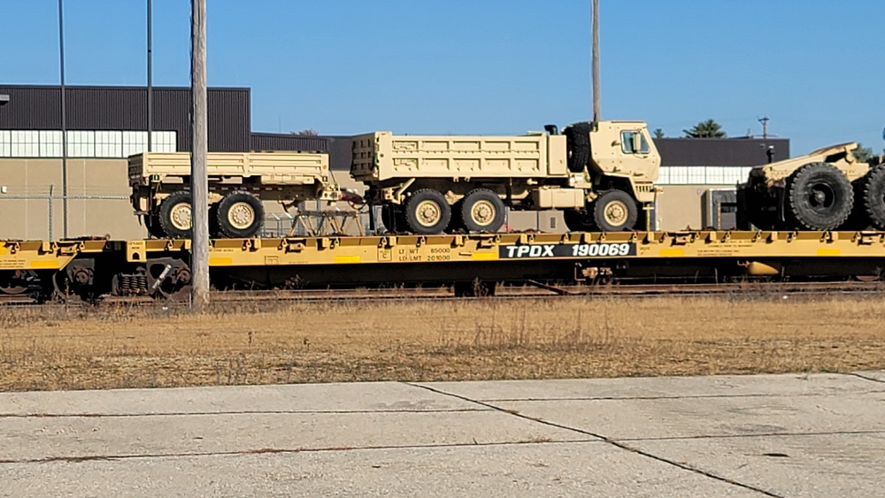 Fort McCoy supports rail movement for Army Reserve’s 411th Engineer Company