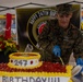 2nd Marine Logistics Group celebrates 247th Marine Corps birthday at French Creek mess hall