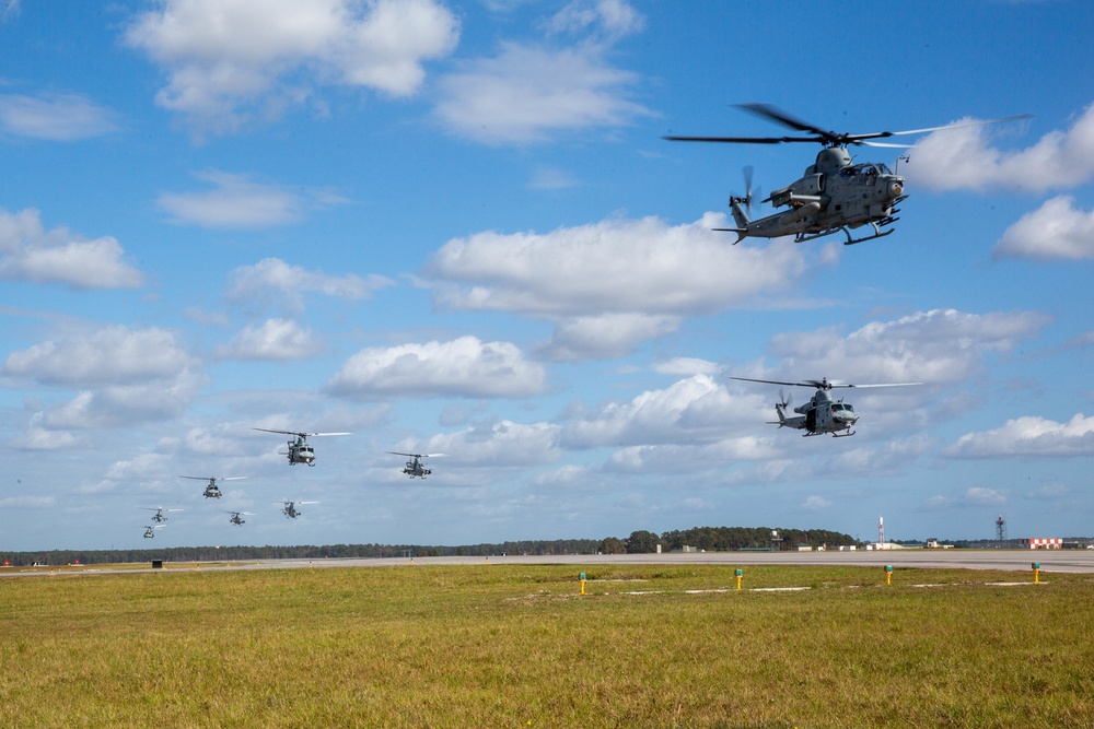 Final Farewell: HMLA-269 flies last flight as a squadron