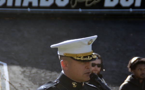 Future Sailors and Enlistees Swear in at CU Boulder