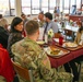 Staff Delegates sit down for lunch with Devens RFTA Soldier