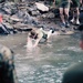 8th ESB Marines participate in stream-crossing training