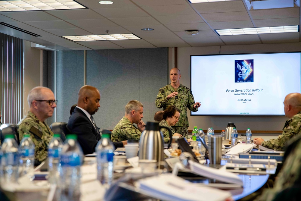 NSTC Commander Hosts CNOs “Get Real, Get Better” Rollout