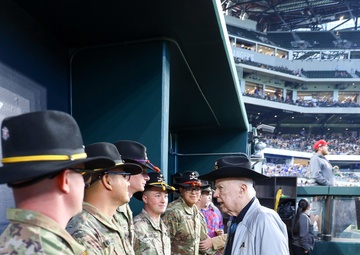 First Team Honored During Army Football Game