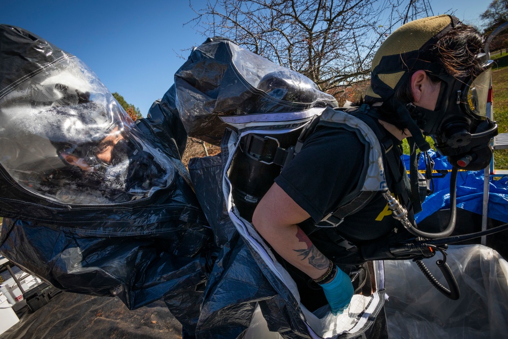 21st WMD-CST passes training proficiency evaluation