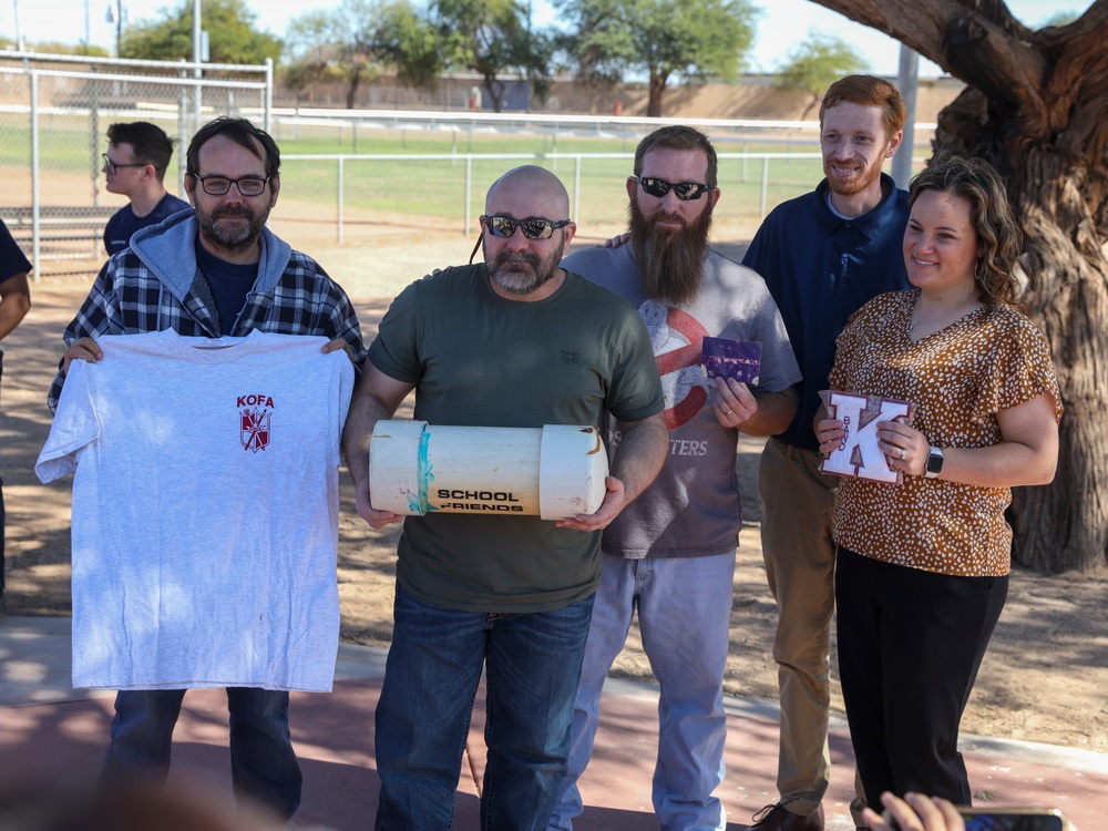 Thomas Meyer’s time capsule on MCAS Yuma opened after 25 years