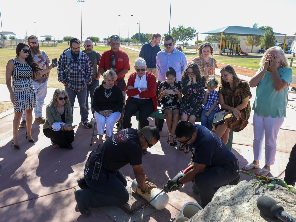 Thomas Meyer’s time capsule on MCAS Yuma opened after 25 years