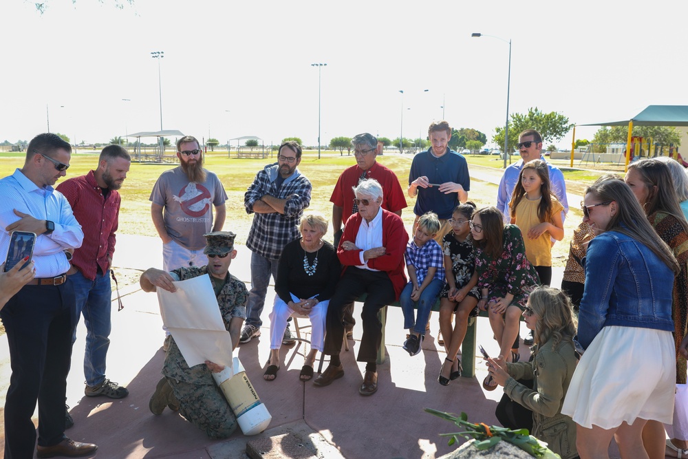 Thomas Meyer’s time capsule on MCAS Yuma opened after 25 years