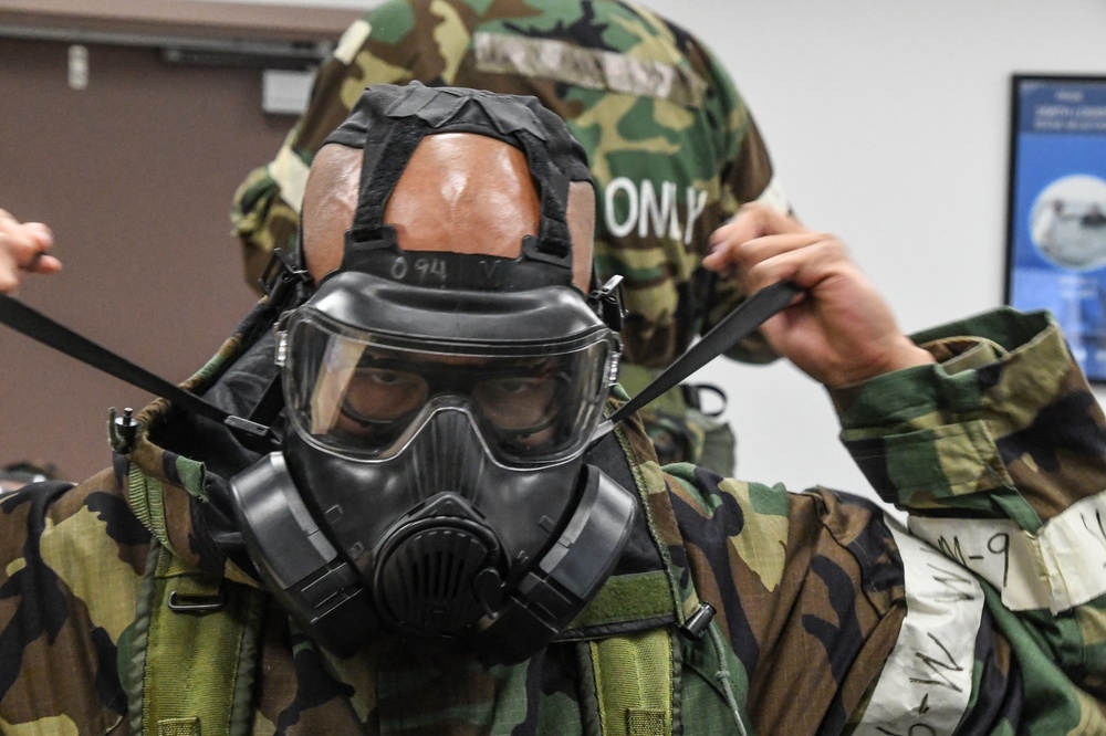 168th Wing Airmen stay mission ready with CBRN Training