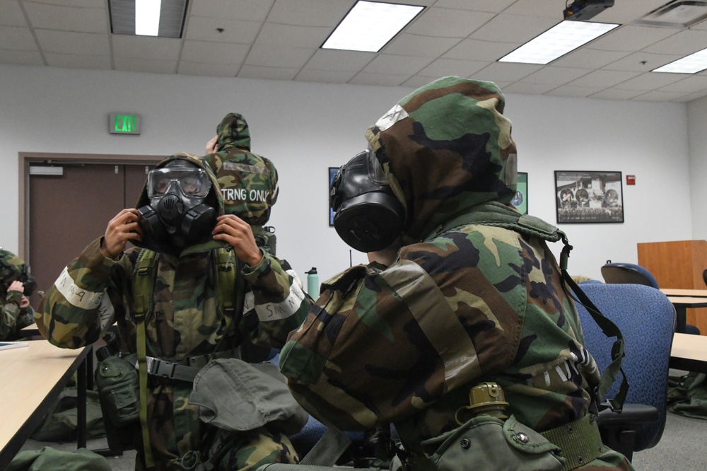 168th Wing Airmen stay mission ready with CBRN Training