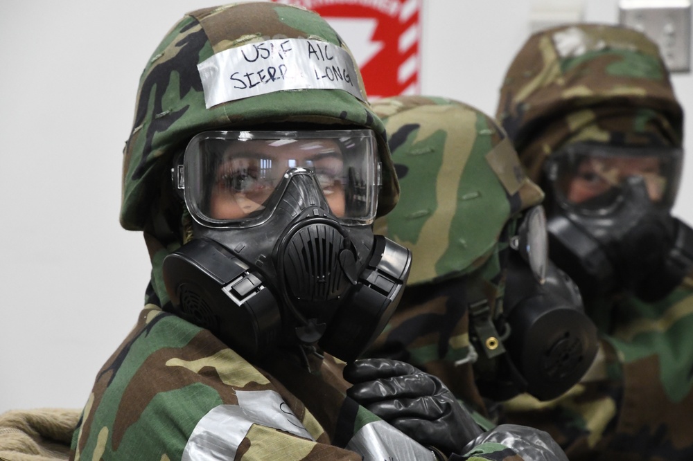 168th Wing Airmen stay mission ready with CBRN Training