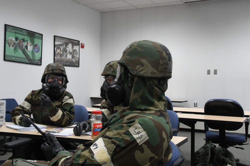 168th Wing Airmen stay mission ready with CBRN Training