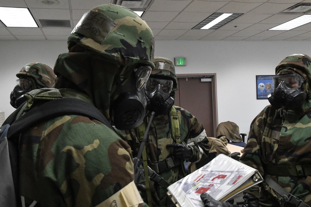 168th Wing Airmen stay mission ready with CBRN Training