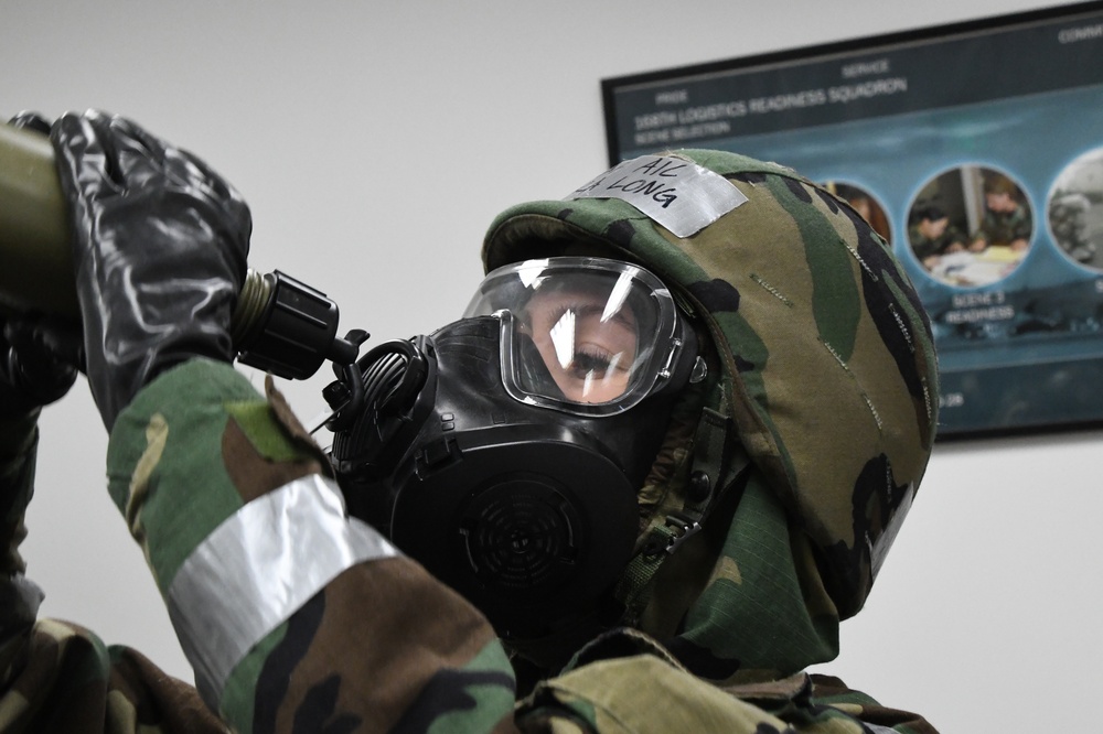 168th Wing Airmen stay mission ready with CBRN Training