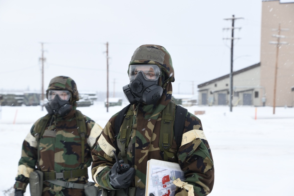 168th Wing Airmen stay mission ready with CBRN Training