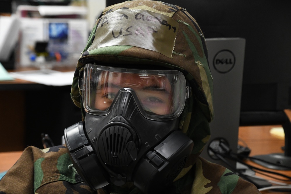 168th Wing Airmen stay mission ready with CBRN Training