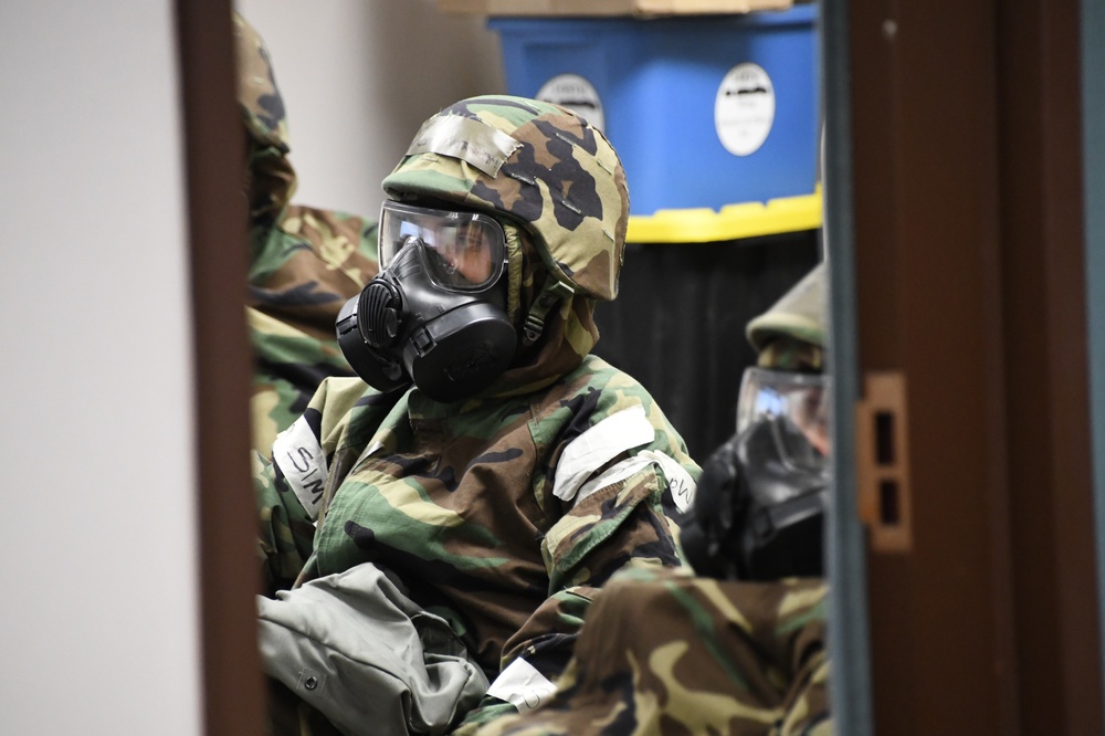 168th Wing Airmen stay mission ready with CBRN Training