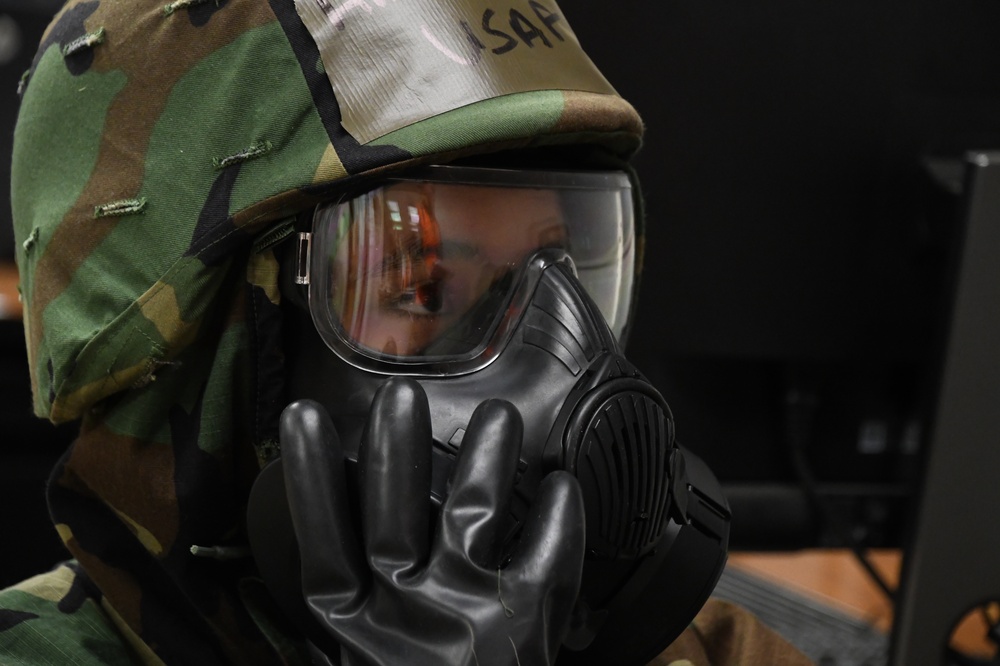 168th Wing Airmen stay mission ready with CBRN Training