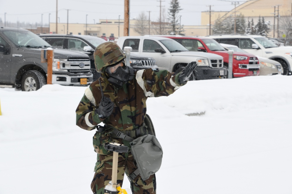 168th Wing Airmen stay mission ready with CBRN Training