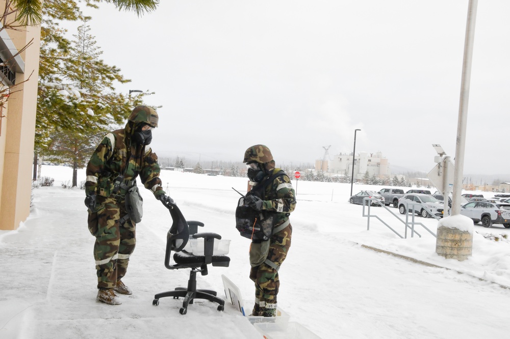 168th Wing Airmen stay mission ready with CBRN Training