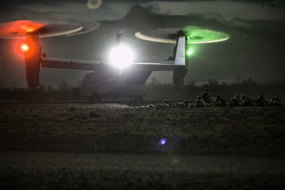 JPRMC 23-01 OPFOR execute an Air Insertion